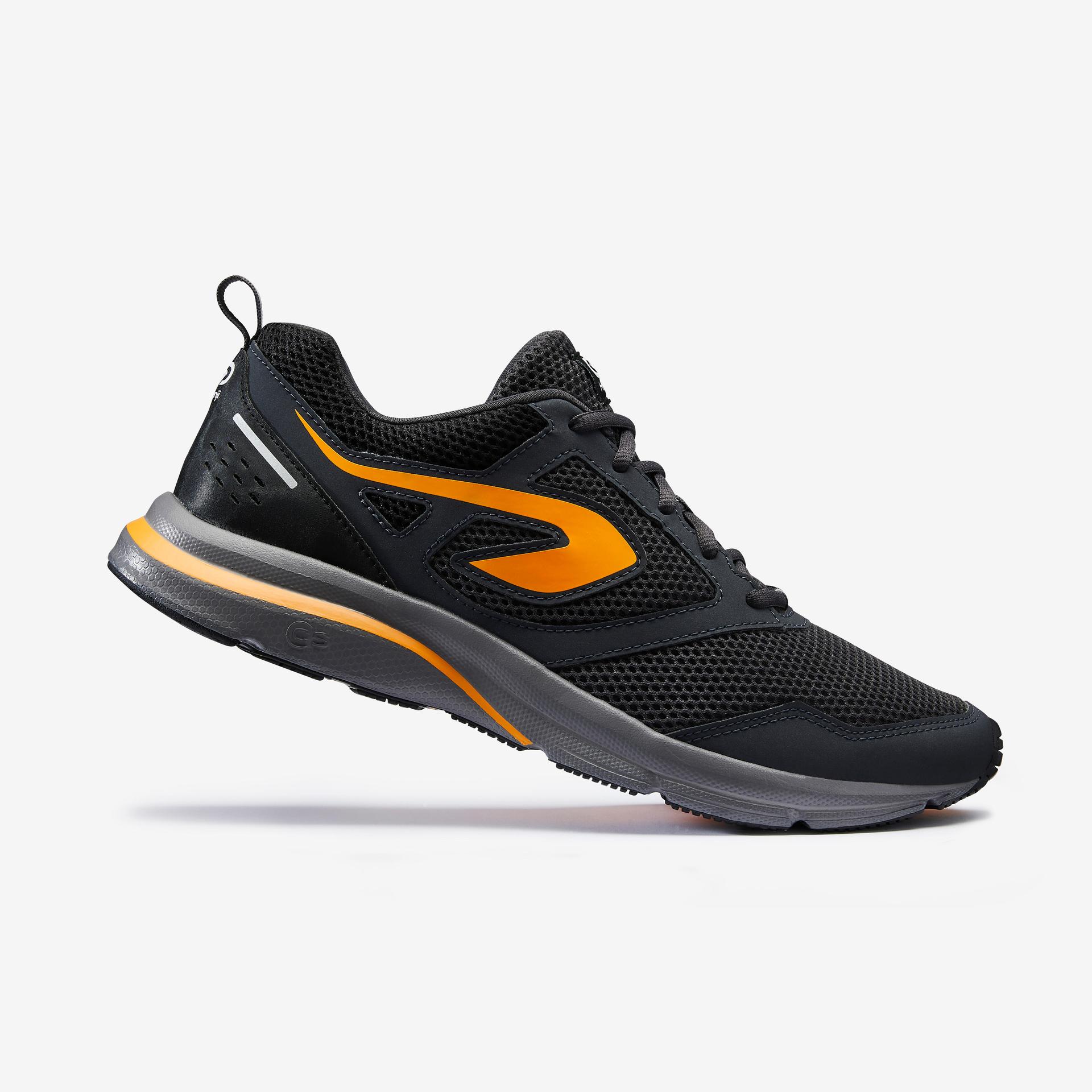 Men Running Shoes Run Active - Black/Orange