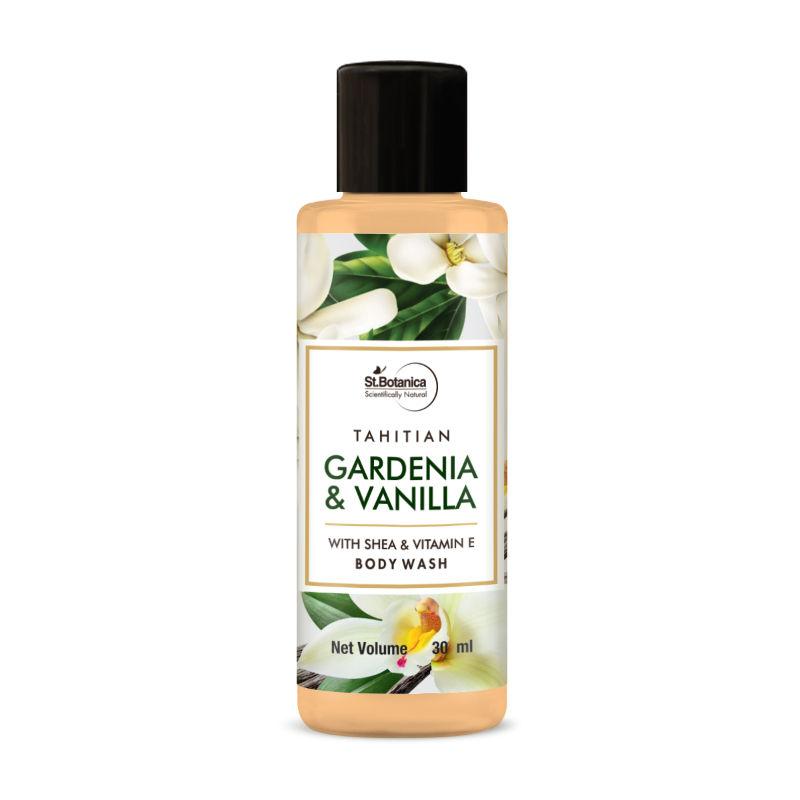 St.Botanica Tahitian Gardenia And Vanilla Body Wash - With Shea & Vitamin E Shower Gel