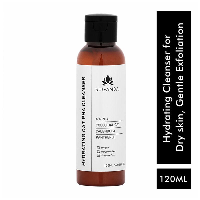 Suganda Hydrating Oat Pha Cleanser - Soothing, Micro-Foaming Cleanser, Non-Stripping