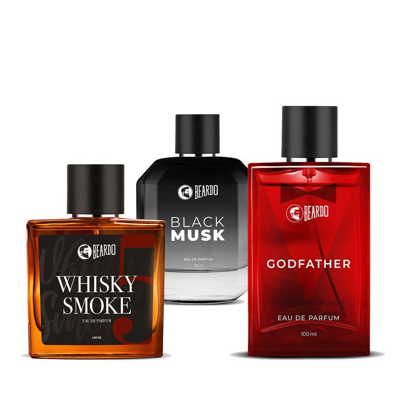 Beardo Whisky, God Father And Black Musk Edp Perfume Set Of 3