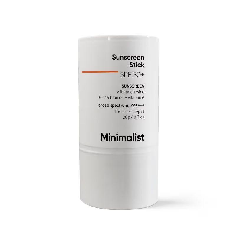 minimalist-spf-50-sunscreen-stick-with-adenosine,-rice-bran-oil-&-vitamin-e
