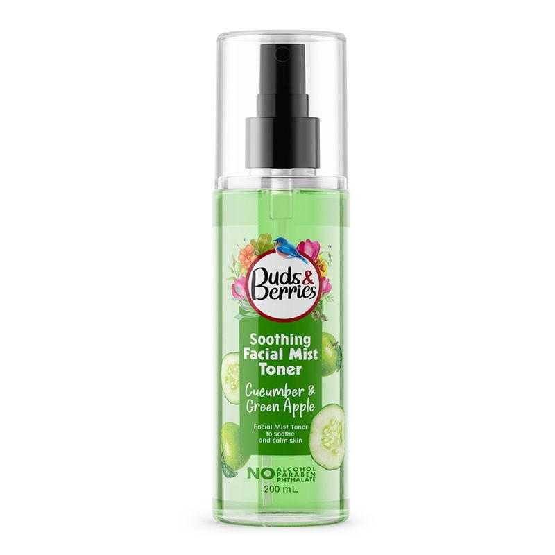 Buds & Berries Soothing Cucumber & Green Apple Facial Mist Toner