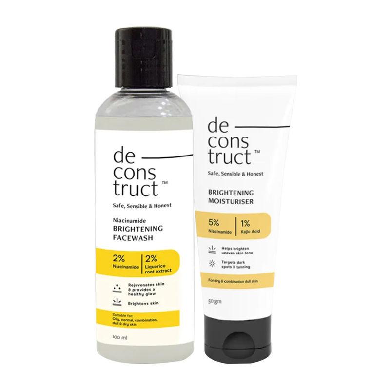 Deconstruct Daily Radiance Boosting Duo - Brightening Face Wash + Brighteniong Moisturizer