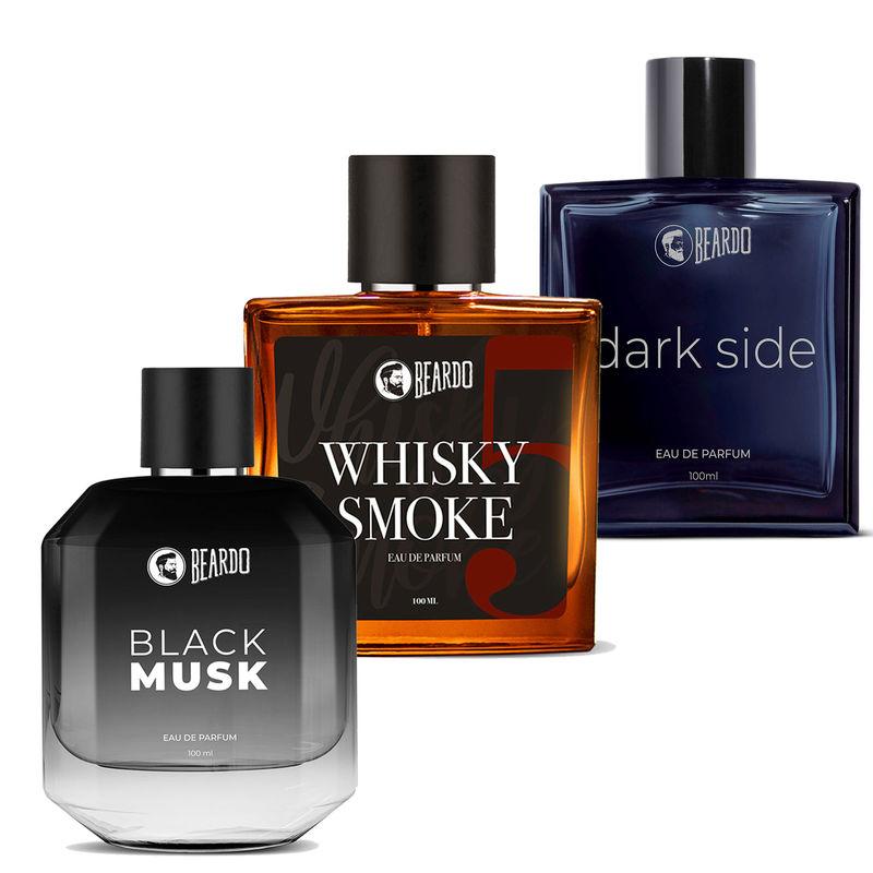 Beardo Black Musk, Whisky And Dark Side Edp Perfume Set Of 3