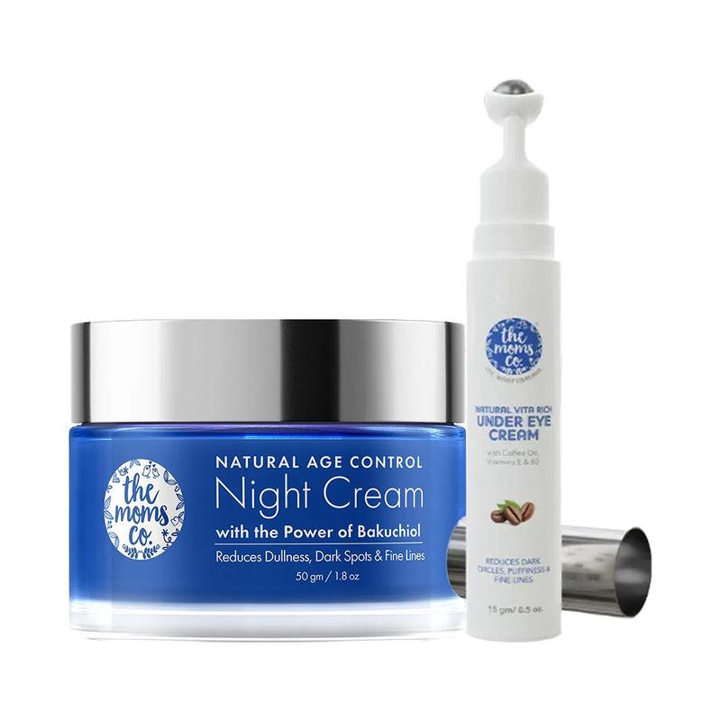 The Moms Co. Under Eye Cream With Age Control Night Cream