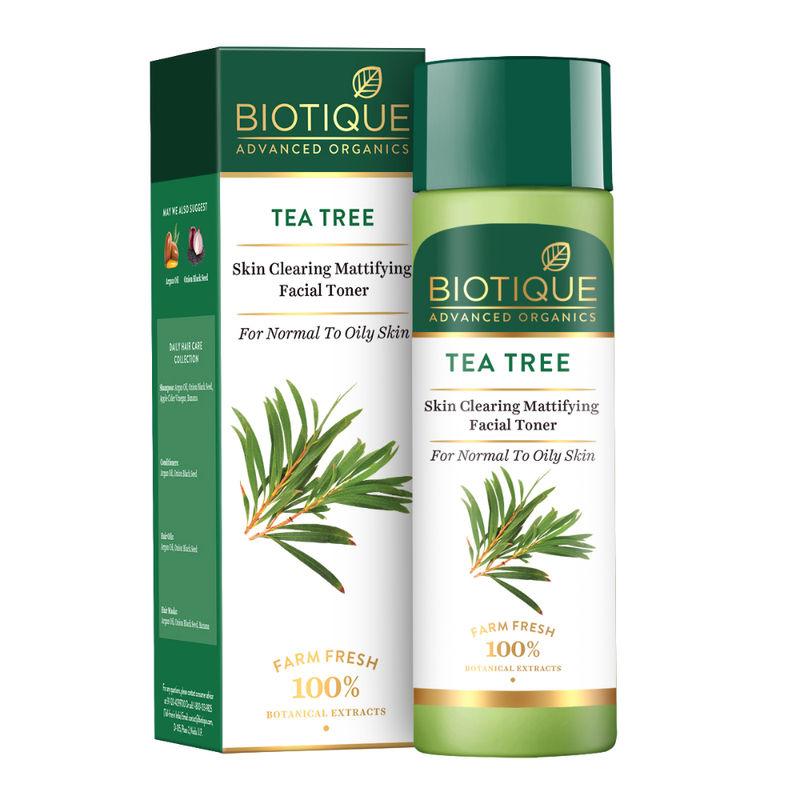 Biotique Tea Tree Skin Clearing Mattifying Facial Toner