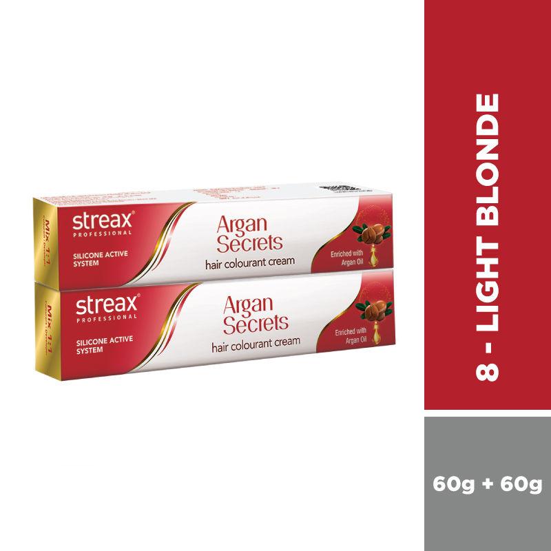 streax-professional-argan-secret-hair-colourant-cream---light-blonde-8-(pack-of-2)