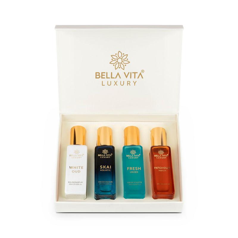 Bella Vita Organic Unisex Luxury Perfume Gift Set(80ml)