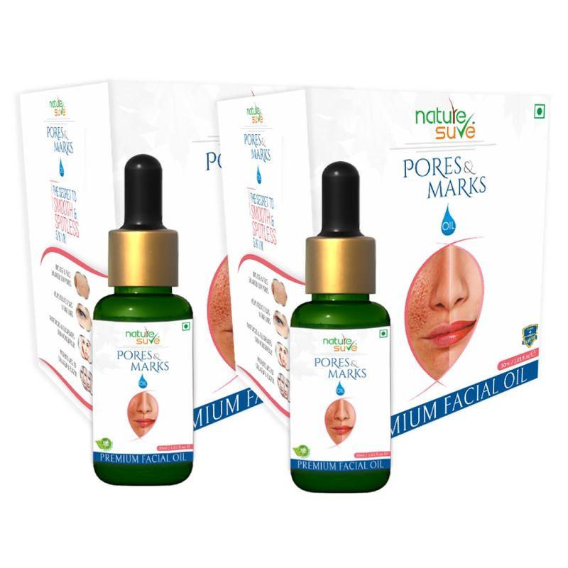 Nature Sure Pores And Marks Premium Facial Oil - Pack of 2