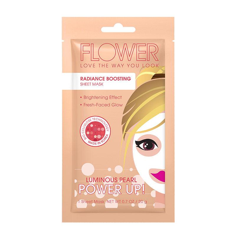 Flower Beauty Power Up! Sheet Mask - Radiance Boosting