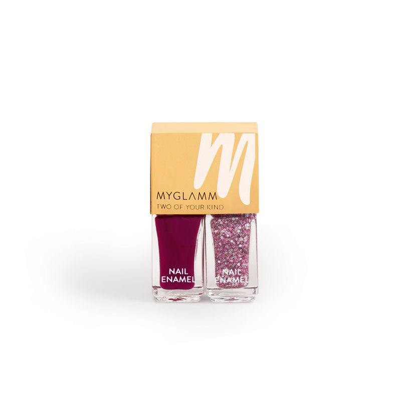 myglamm-two-of-your-kind-nail-enamel-duo-glitter-collection