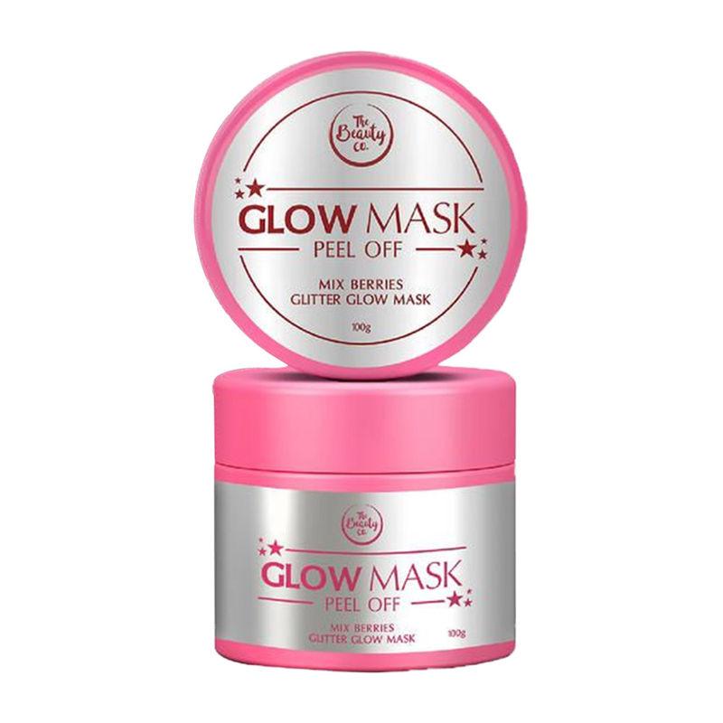 The Beauty Co. Mix Berries Glitter Glow Mask