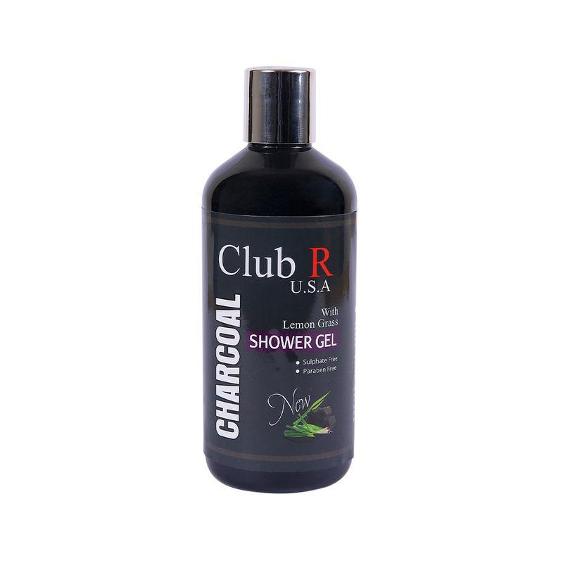 Club R Charcoal Shower Gel