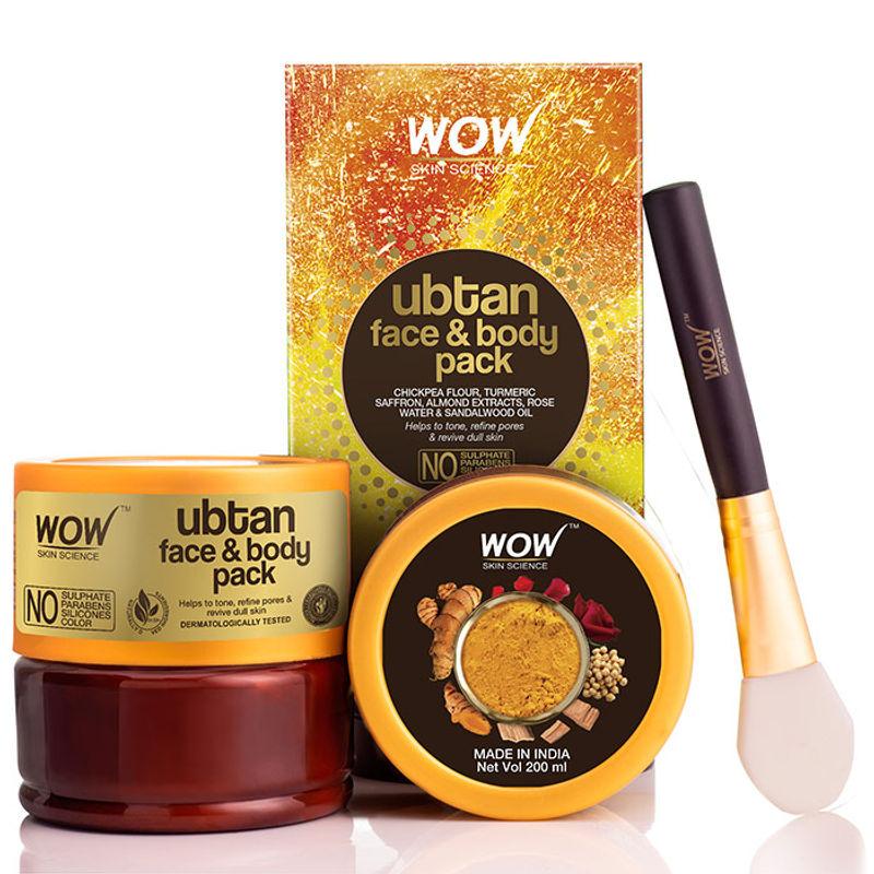 WOW Skin Science Ubtan Face & Body Pack
