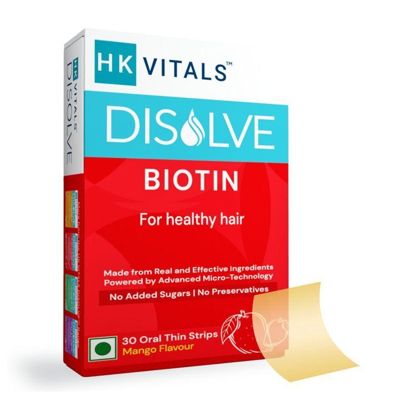 HealthKart HK Vitals Disolve Biotin For Healthy Hair - Mango Flavour