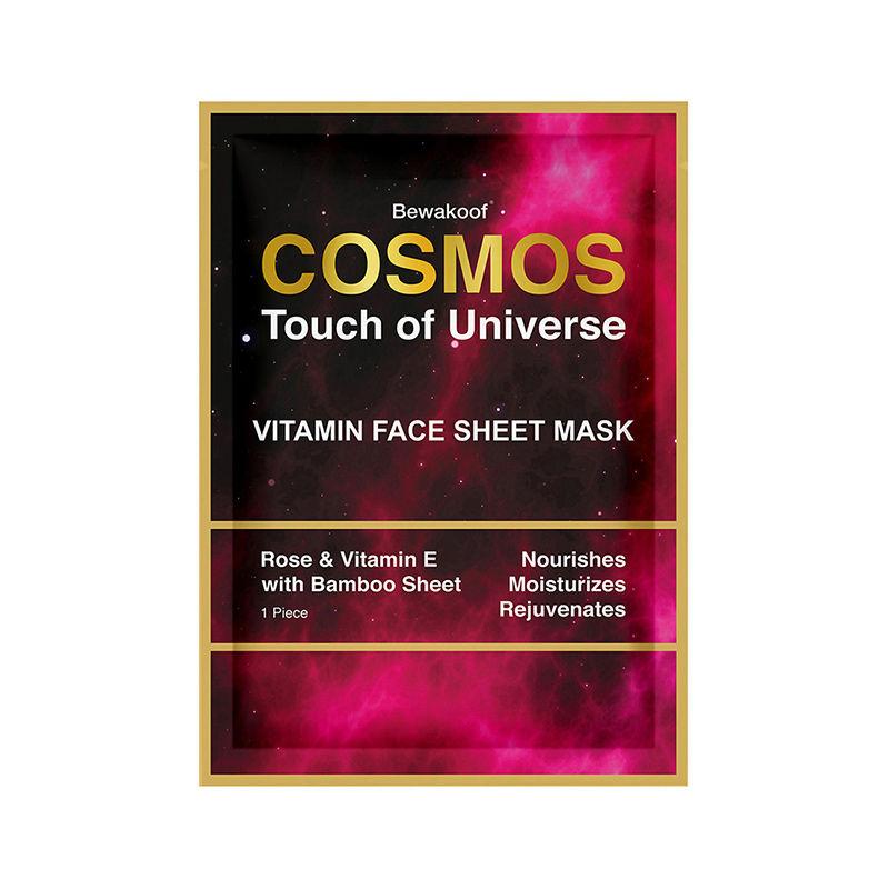 Cosmos by Bewakoof Magic Vitamin Face Sheet With Rose Vitamin E & Bamboo Sheet