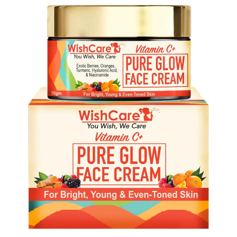 Wishcare Pure Glow Vitamin C Face Cream - Day & Night Cream - For Pigmentation Removal & Bright Skin