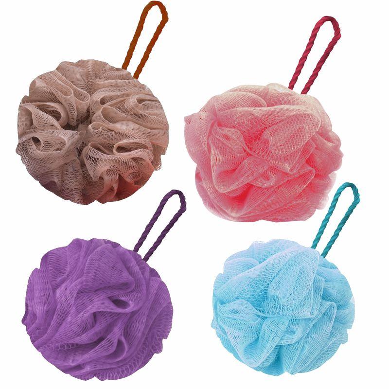gubb-lux-sponge-loofah---soft-&-fluffy-with-multiple-layers-of-fibrous-matrix-(set-of-4)