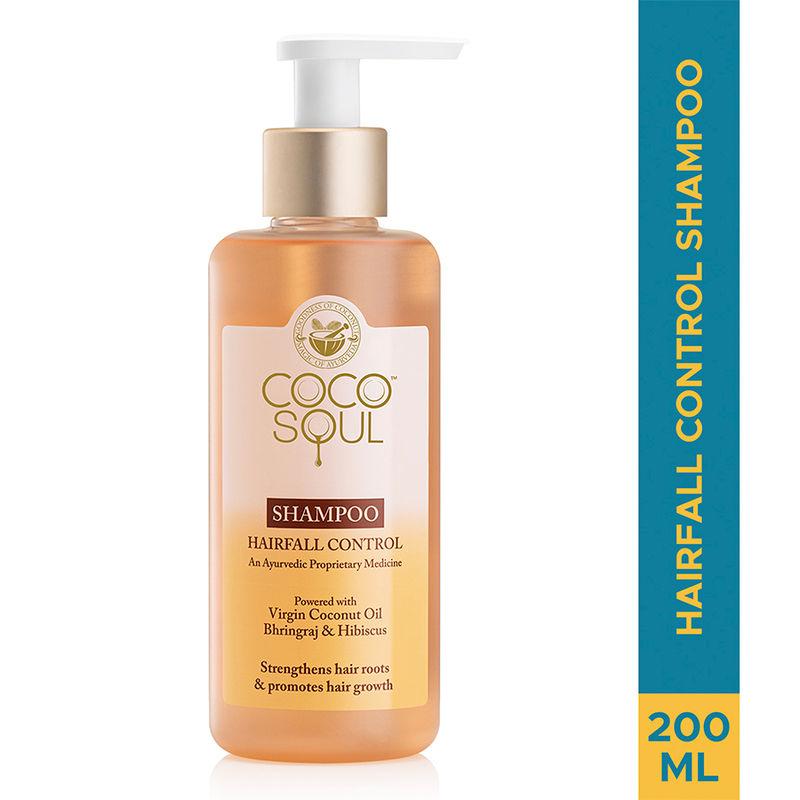 Coco Soul Hair Fall Control Shampoo with Bhringraj From the Makers of Parachute Advansed
