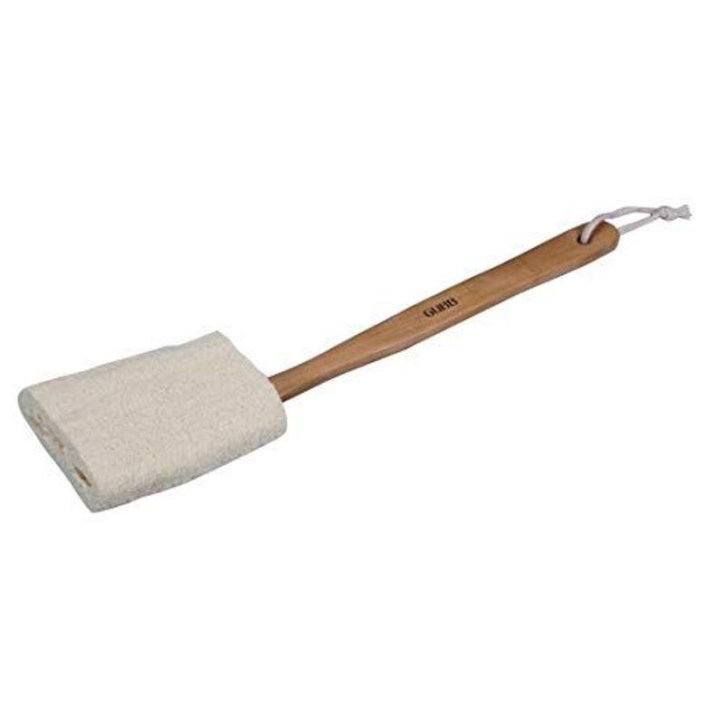 gubb-natural-loofah-bath-brush-with-detachable-handle,white
