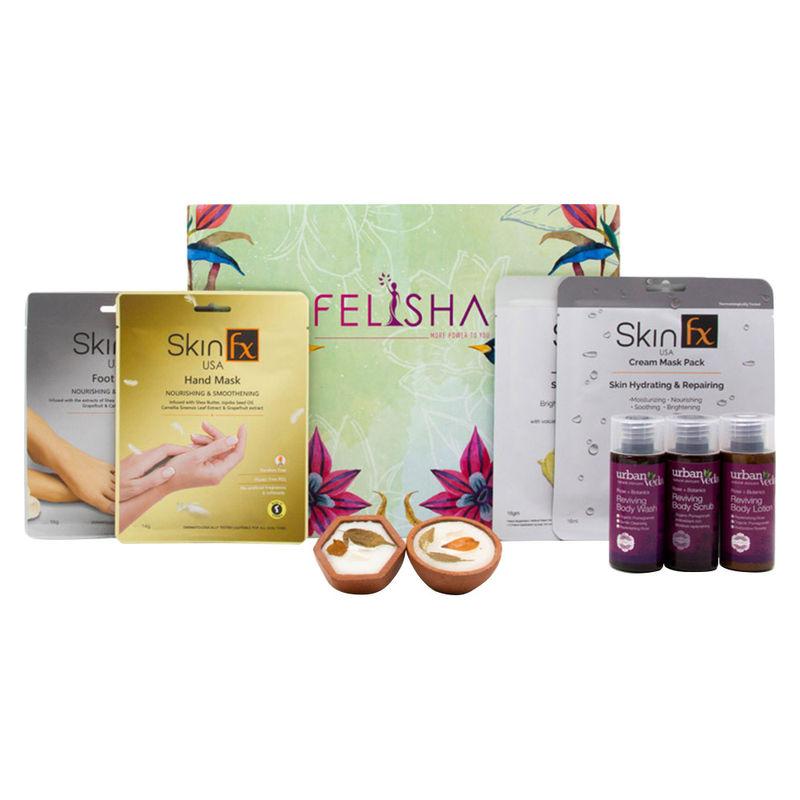 Urban Veda Glam And Glow Complete Gift Set
