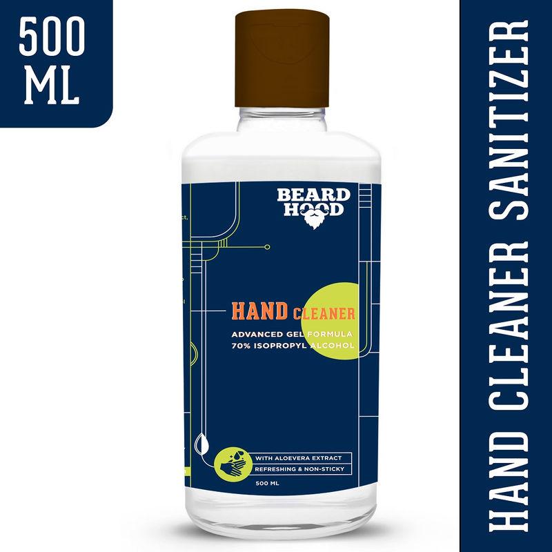 Beardhood Hand Cleaner Sanitizer With 70% Isopropyl Alcohol