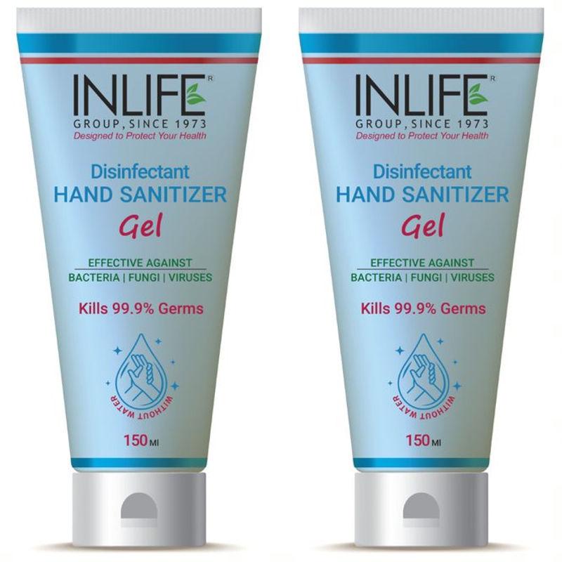 INLIFE Disinfectant Hand Sanitizer Gel - Pack Of 2