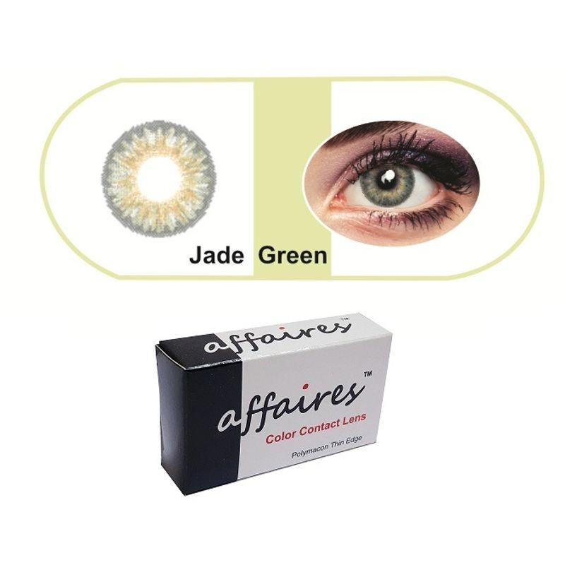 Affaires Color Contact Lenses - Jade Green
