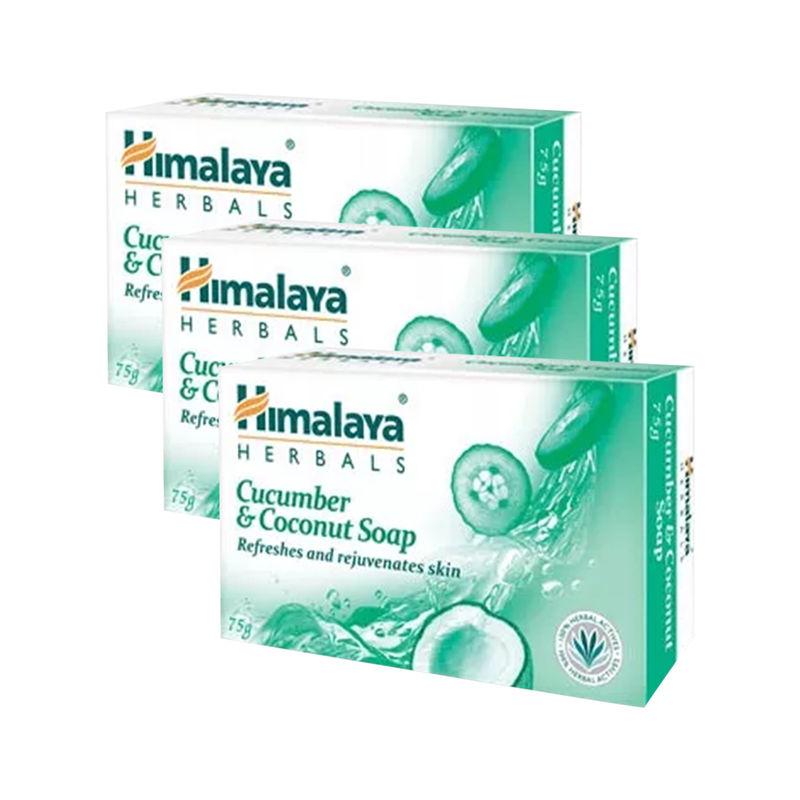 Himalaya Refreshing Cucumber & Coconut Soap - Pack of 3
