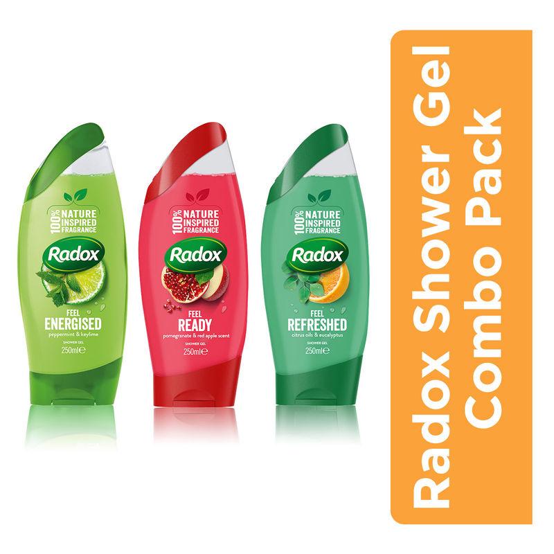 Radox Bodywash Combo - Energised + Ready + Refreshed