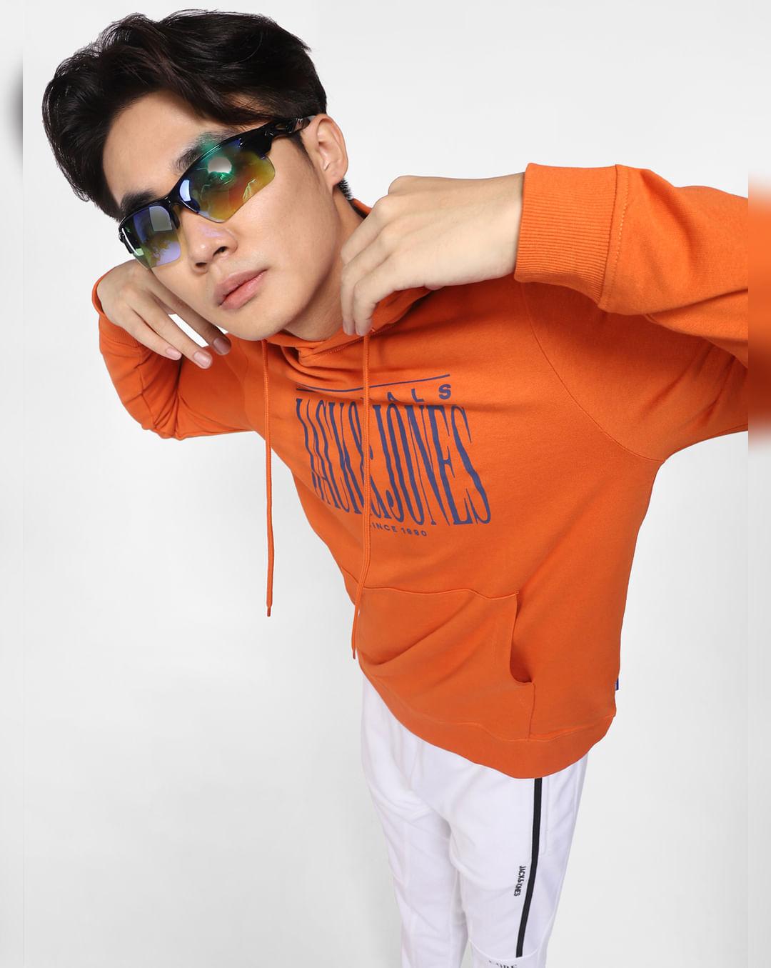 orange-logo-print-hooded-sweatshirt