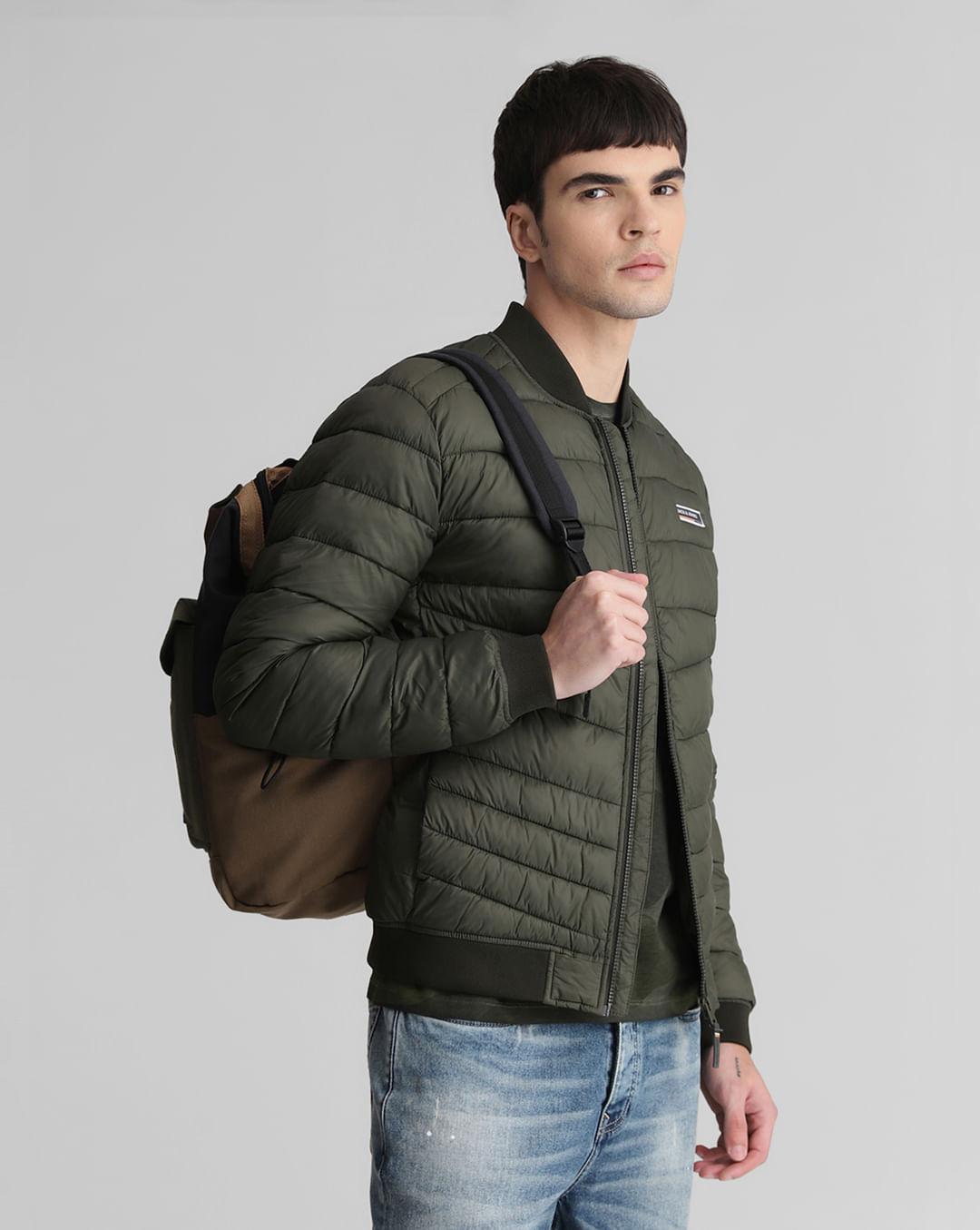 dark-green-quilted-bomber-jacket