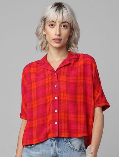 red-check-resort-shirt