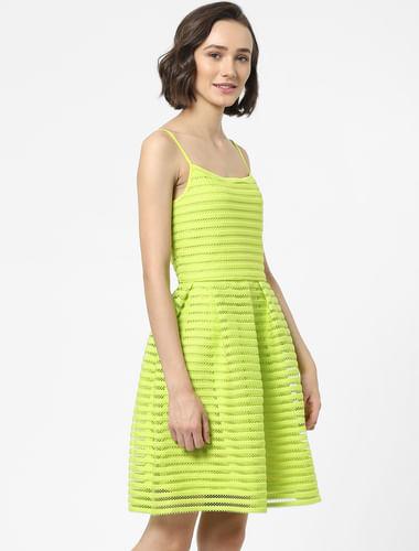 green-fit-&-flare-dress