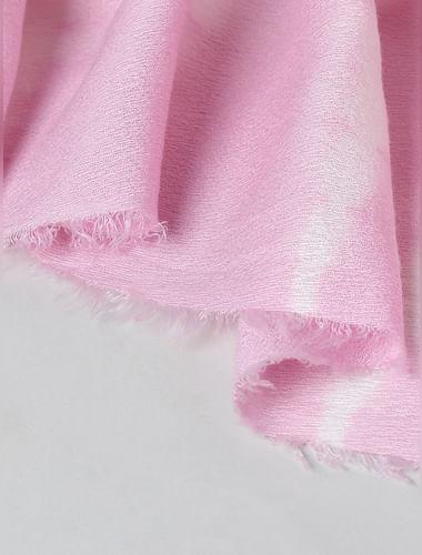 pink-tie-dye-scarf