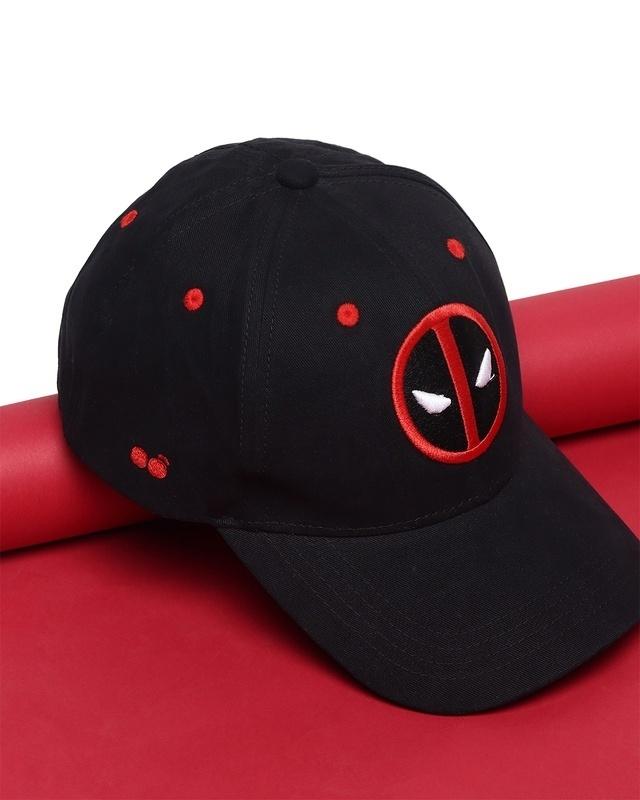 unisex-black-deadpool-baseball-cap