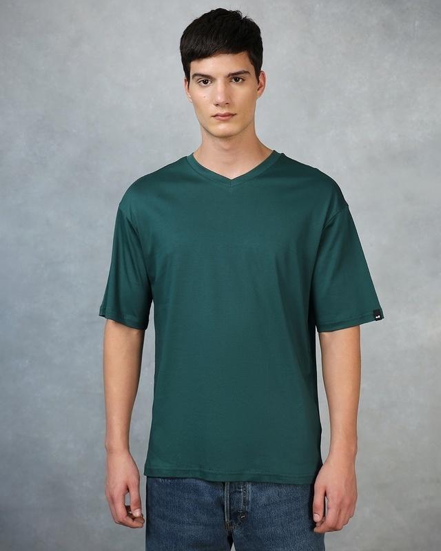 Men's Green Oversized T-shirt