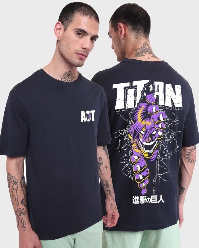 men's-blue-the-founding-titan-graphic-printed-oversized-t-shirt
