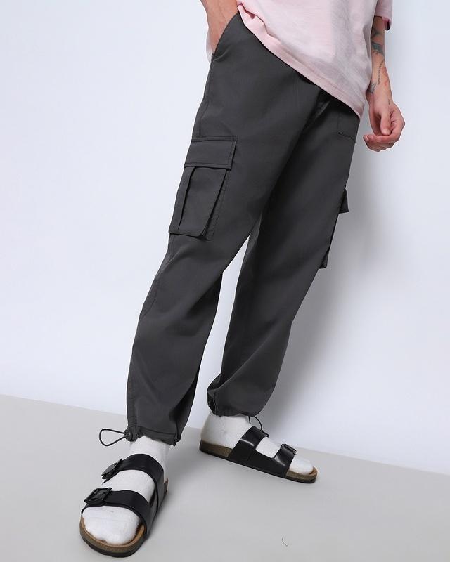 men's-grey-tapered-cargo-joggers