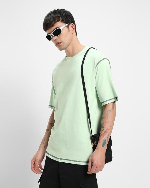 men's-green-oversized-t-shirt