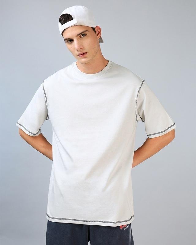 Men's White Oversized T-shirt