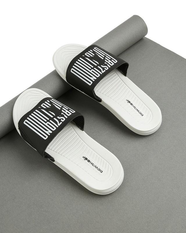 men's-white-ronaldo-printed-comfysole-sliders
