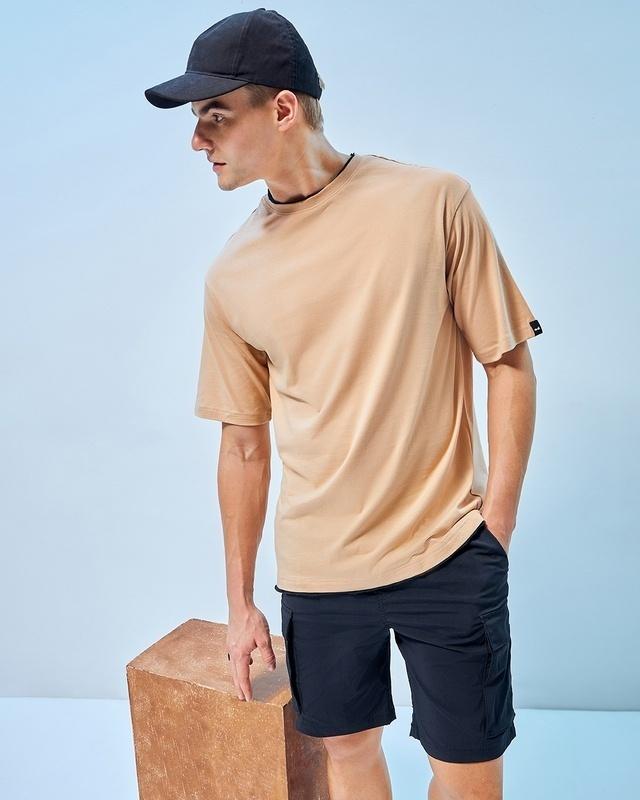 men's-brown-oversized-t-shirt