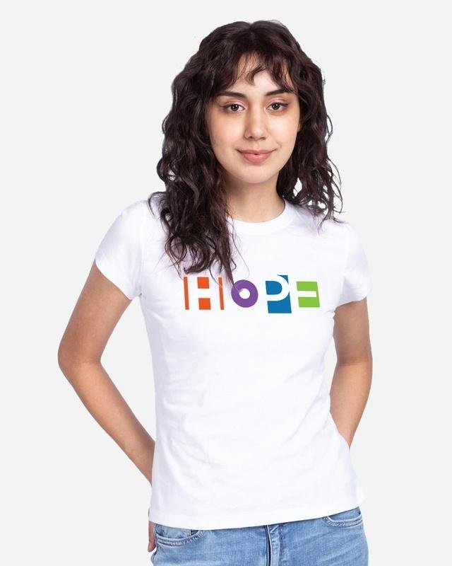 women's-white-pop-hope-graphic-printed-t-shirt