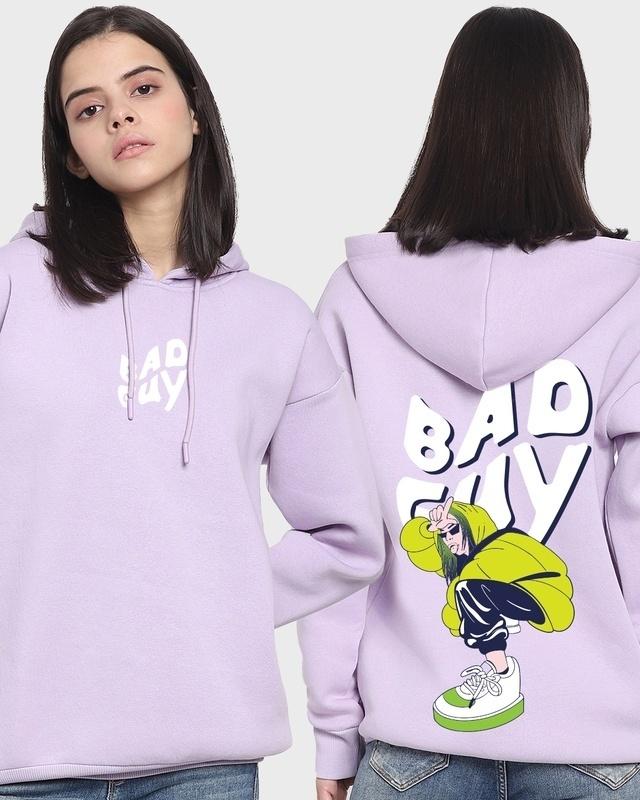 women's-purple-bad-guy-billie-graphic-printed-oversized-hoodies