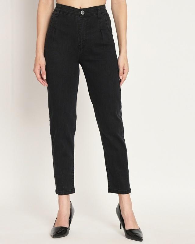Women's Black Slim Fit Jeans
