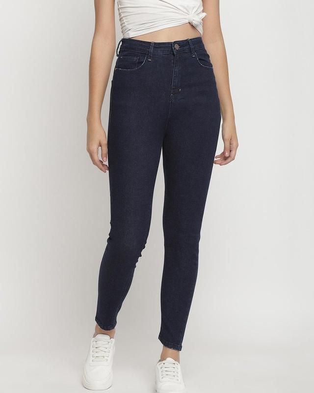 Women's Blue Super Skinny Fit Jeans
