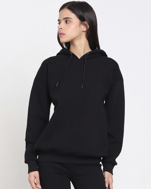 women's-black-oversized-hoodies
