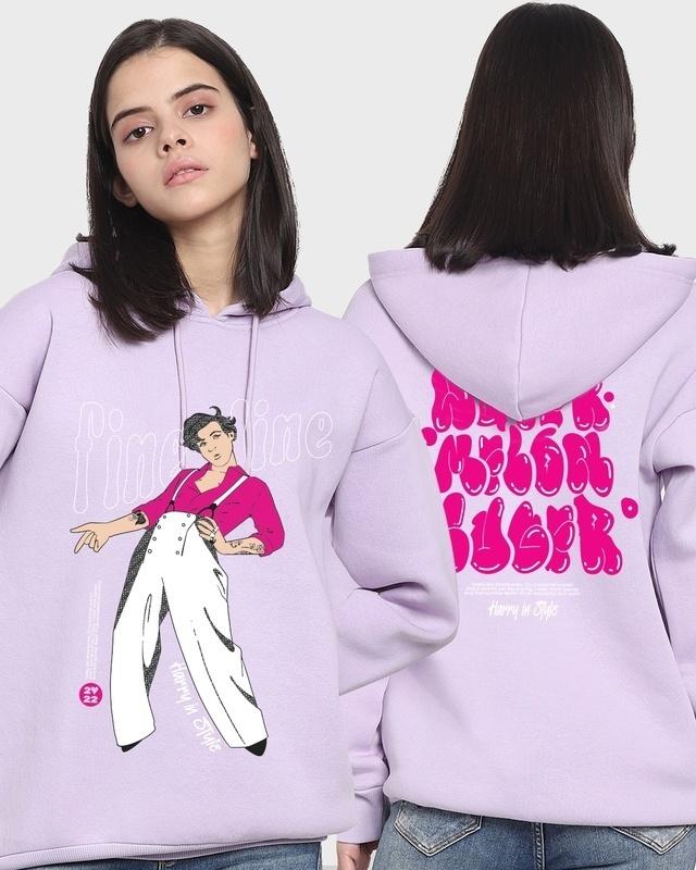 women's-purple-watermelon-sugar-graphic-printed-oversized-hoodie
