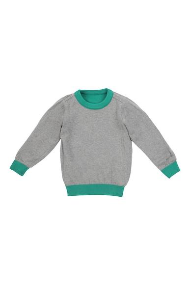 Boys Grey Knit Regular Fit Sweater